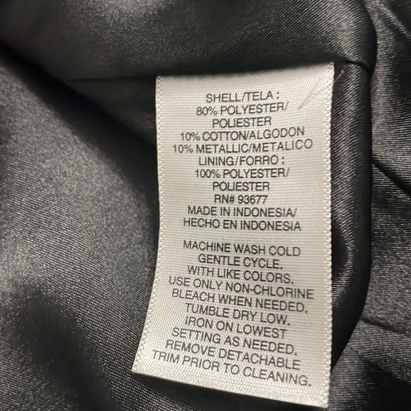 Metallic Cocktail Dress - Picture 8 of 12